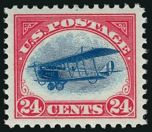 The normal 24¢ 1918 Air Post Issue