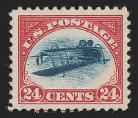 Position 49Graded Mint N.H. XF-Superb 95The finest copy knownSold for $2,006,000 November 2023